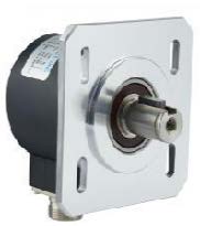 F5815-01 Series 58mm Solid Shaft incrémentiel encodeur avec sortie à bride clé